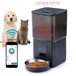 Smart Pet Feeder Supplier - Wifi Tuya App 6L Timed Eco Friendly