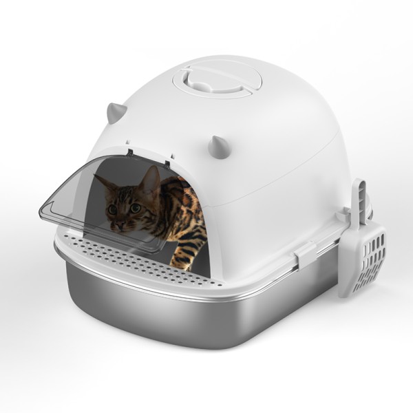 Cat Litter Box Manufacturer - Cute Little Devil Shape Closed