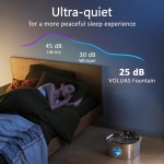 Pet Water Fountain Supplier - 3.2L Wireless Squared Stainless Steel