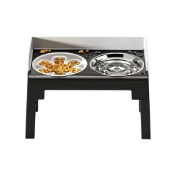 Stainless Steel Dog Food Bowl Factory - Adjustable Heights OEM ODM