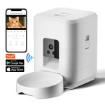Smart Pet Dry Food Feeder Factory - Tuya App Control Camera Timed