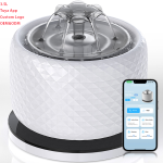 Automatic Pet Fountain Manufacturer - Tuya App 3.5L 5000 Mah Battery