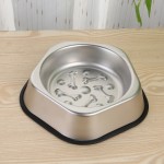 Stainless Steel Pet Bowl Manufacturer - 201 Multi-Color Slow Eating