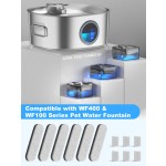 Dog Water Fountain Filter Supplier - Stainless Steel 6 Pack Carbon