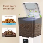 Auto Pet Food Bowl Factory - Premium 5.6L Plastic Adjustable