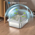 Cat Litter Box Supplier - 2025 XL Large Open Stainless Steel