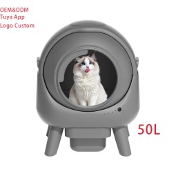 Automatic Cat Toilet Manufacturer - Low Noise Smart App WiFi