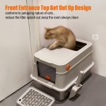 Stainless Steel Cat Toilet Supplier - Oversize Enclosed Easy Clean