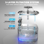 Cat Water Fountain Factory - Indoor 2L Stainless Steel Ultra Quiet