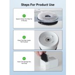 Pet Water Fountain Filters Factory - Large Indoor 6pcs Stainless Steel