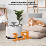 Automatic Pet Fountain Manufacturer - Tuya App 3.5L 5000 Mah Battery
