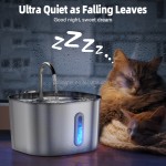 Automatic Cat Water Dispenser Supplier - Wholesale 2.2L Stainless Steel