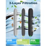 Dog Water Fountain Filter Supplier - Stainless Steel 6 Pack Carbon