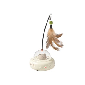 猫逗玩具工厂-高互动360度转向