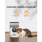 Automatic Pet Feeder Supplier - 2025 New Design 4L Stainless Steel