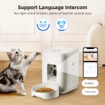 Smart Pet Dry Food Feeder Factory - Tuya App Control Camera Timed