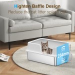 Stainless Steel Cat Litter Box Factory - Extra Large Enclosed Rust Proof