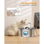 Pet Water Fountain Factory - 3.2L Stainless Steel USB Charging