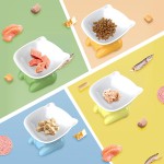 Ceramic Cat Food Bowl Supplier - Eco-Friendly High Foot Neck Protection