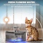 Cat Water Fountain Factory - Indoor 2L Stainless Steel Ultra Quiet
