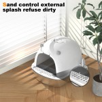 Foldable Cat Litter Box Supplier - New Arrival Large Capacity PP