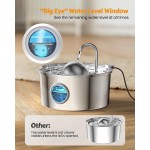 Pet Water Fountain Factory - 3.2L Stainless Steel USB Charging