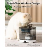 Wireless Water Fountain Manufacturer - 2.2L Plastic Hemispherical Filter