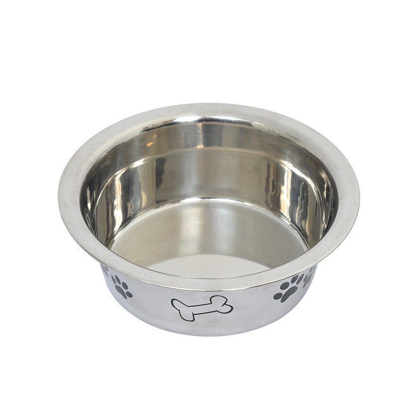 Custom Dog Bowl Supplier - New Print Stainless Steel Thicken