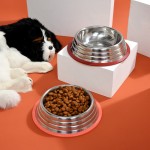 Stainless Steel Pet Bowl Supplier - Wholesale High Quality Anti Slip