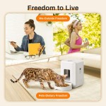 Automatic Cat Feeder Supplier - New Arrival 2L Timed Dry Food