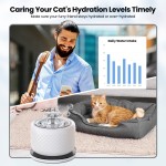 Automatic Pet Fountain Manufacturer - Tuya App 3.5L 5000 Mah Battery