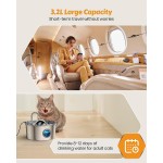 Pet Water Fountain Factory - 3.2L Stainless Steel USB Charging