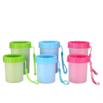 Pet Bathing Cup Supplier - Silicone Cleaning Cup for Dogs Beauty Supplies Bathroom-Friendly