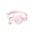 Cat Collar Manufacturer - Breakaway Safety with Protective Holder AirTag-Compatible Adjustable