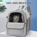 Pet Carrier Backpack Factory - Transparent Breathable Mesh Cloth Widen Shoulder Straps Oxford