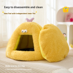 Pet Sleeping Pillow Factory - Wholesale Dog Cat Pillow with Cute Pig Pattern Solid Design