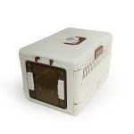 Pet Travel Bag Supplier - Large Capacity Oxford Cloth Fabric Button Closure PU Mesh Belt