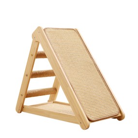 Cat Tree Tower Manufacturer - Luxury Large Solid Wood Sustainable Sisal Mat Nest Plush Climbing