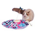 Cat Feather Wand Factory - Hunt Cover Rotating Moving Ball Interactive Motion Activate Chirping