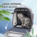 Pet Carrier Backpack Factory - Transparent Breathable Mesh Cloth Widen Shoulder Straps Oxford