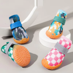 Dog Shoes Factory - Breathable Summer for Small Breeds Anti-Slip Paw Protectors Teddy Bichon