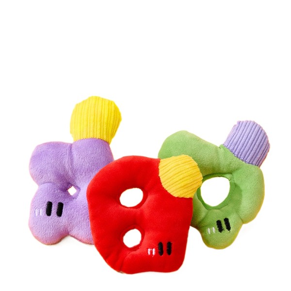 Dog Toy Supplier - New Cute Letters Sounding Small Dog Molar Gadget Self-Hi Relieving Stuffy