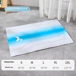 Pet Cooling Bed Manufacturer - Stock Summer Cooling Square Solid Pattern Eco-Friendly Foam