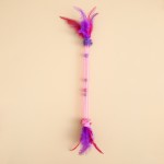Cat Teaser Toy Supplier - Eco-Friendly Elastic Rope with Catnip Ball Feather for Kittens