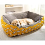 Dog Bed Factory - Large Waterproof Removable Washable Warm Ultra Plush Faux Fur Pet Bed