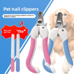 Pet Nail Trimmer Factory - Portable Stainless Steel Dog Cat Nail Clipper with Plastic Safe