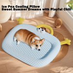 Pet Cooling Bed Manufacturer - Summer Breathable Cooling Bed with Innovative Fabric for Dogs