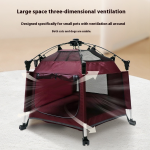 Pet Tent Manufacturer - All Seasons Solid Pattern Eco-Friendly Foldable Dog Cat Hut Outdoor