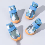 Dog Shoes Factory - Breathable Summer for Small Breeds Anti-Slip Paw Protectors Teddy Bichon