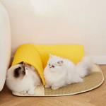 Cat Tunnel Bed Manufacturer - Wholesale 2 in 1 Cat Hole Dog Sleeping Mat Double Openings